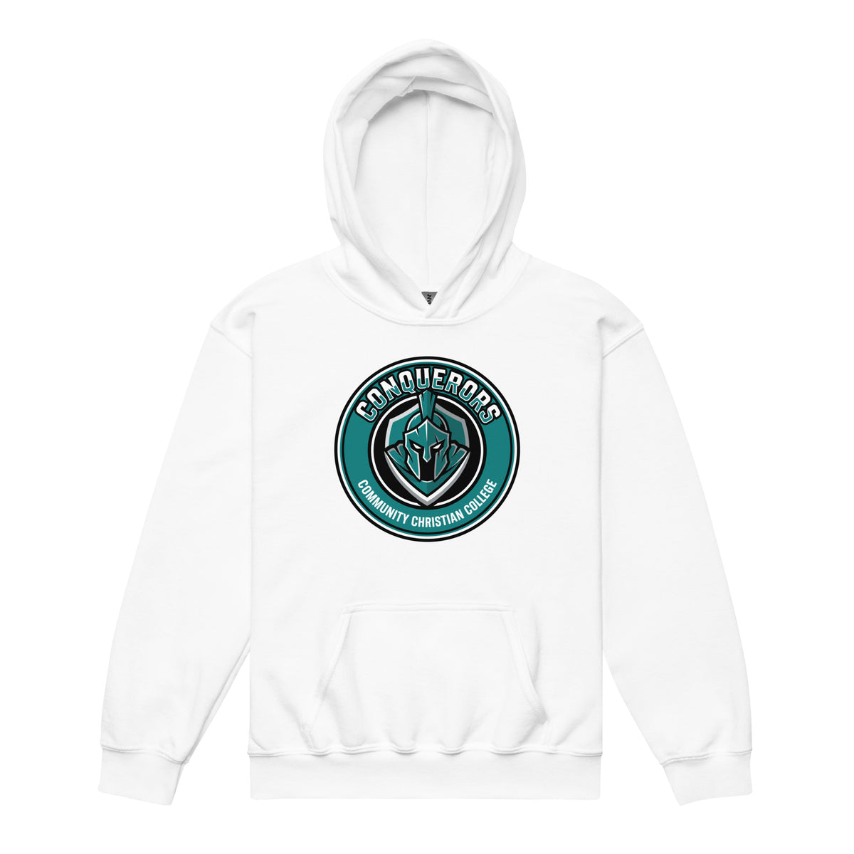 Classic | Youth Hoodie | Community Christian College | Badge Logo