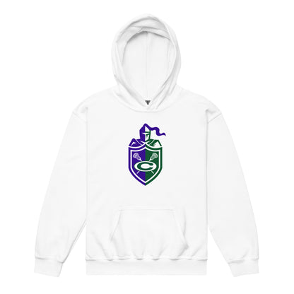 Classic | Youth Hoodie | Central West Girls Lacrosse | Crest Logo