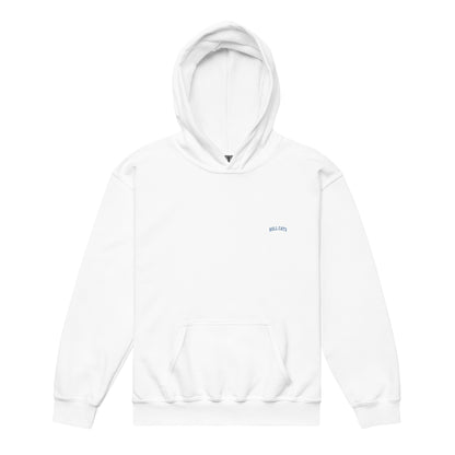 Classic | Youth Hoodie | Geneseo Mudcats | Roll Cats Script Logo