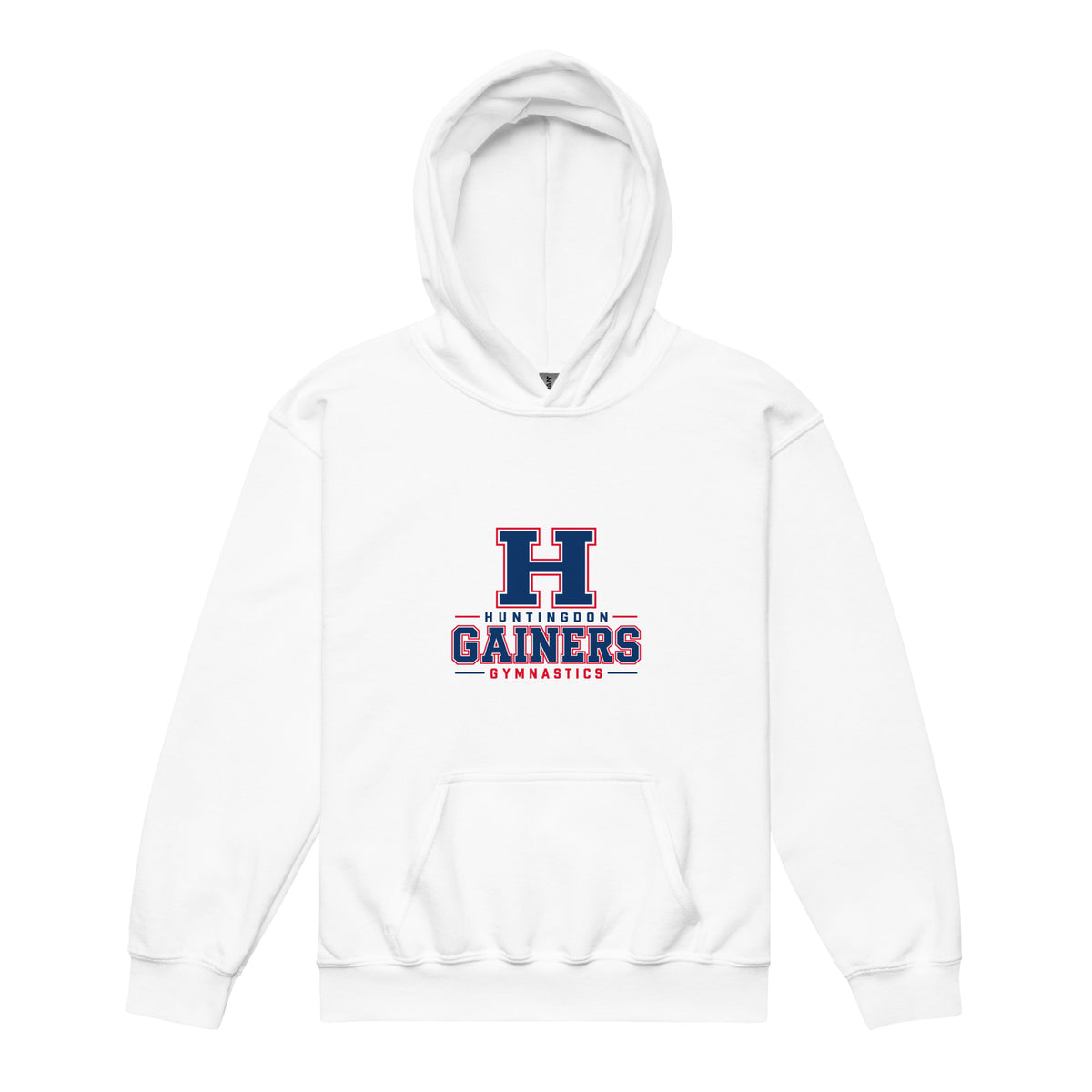 Classic | Youth Hoodie | HCC Gymnastics | Gainers Emblem Logo