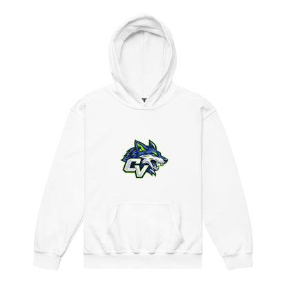 Classic | Youth Hoodie | Cumberland Valley Coyotes Football | Crest Logo