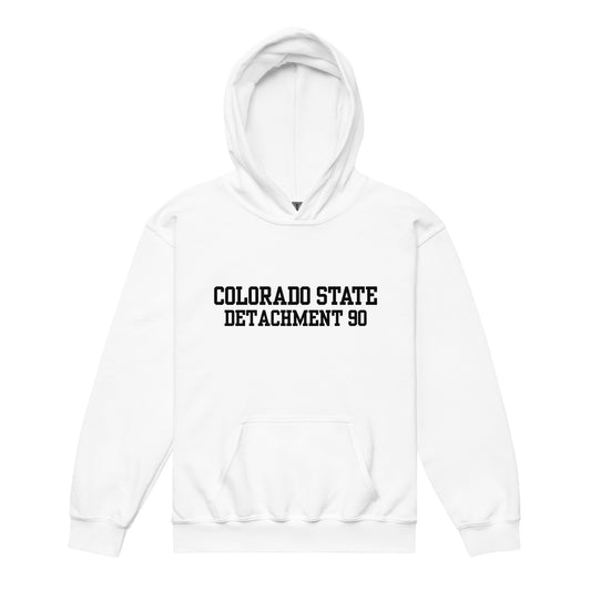Classic | Youth Hoodie | Colorado State Detachment 90 | Modern Script Logo