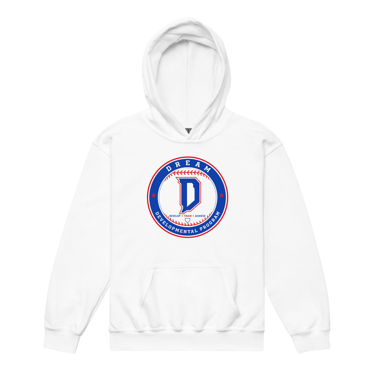 Classic | Youth Hoodie | Dream Developmental Program | Badge Logo