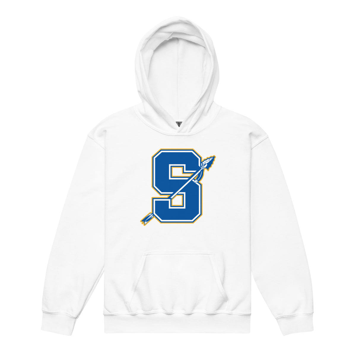 Classic | Youth Hoodie | Senatobia Warriors Baseball | Lettermark Logo