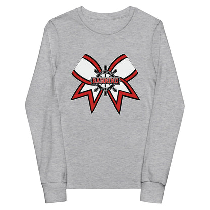 Performance | Youth Long Sleeve T-Shirt | BHS Coed Cheer | Bow Logo