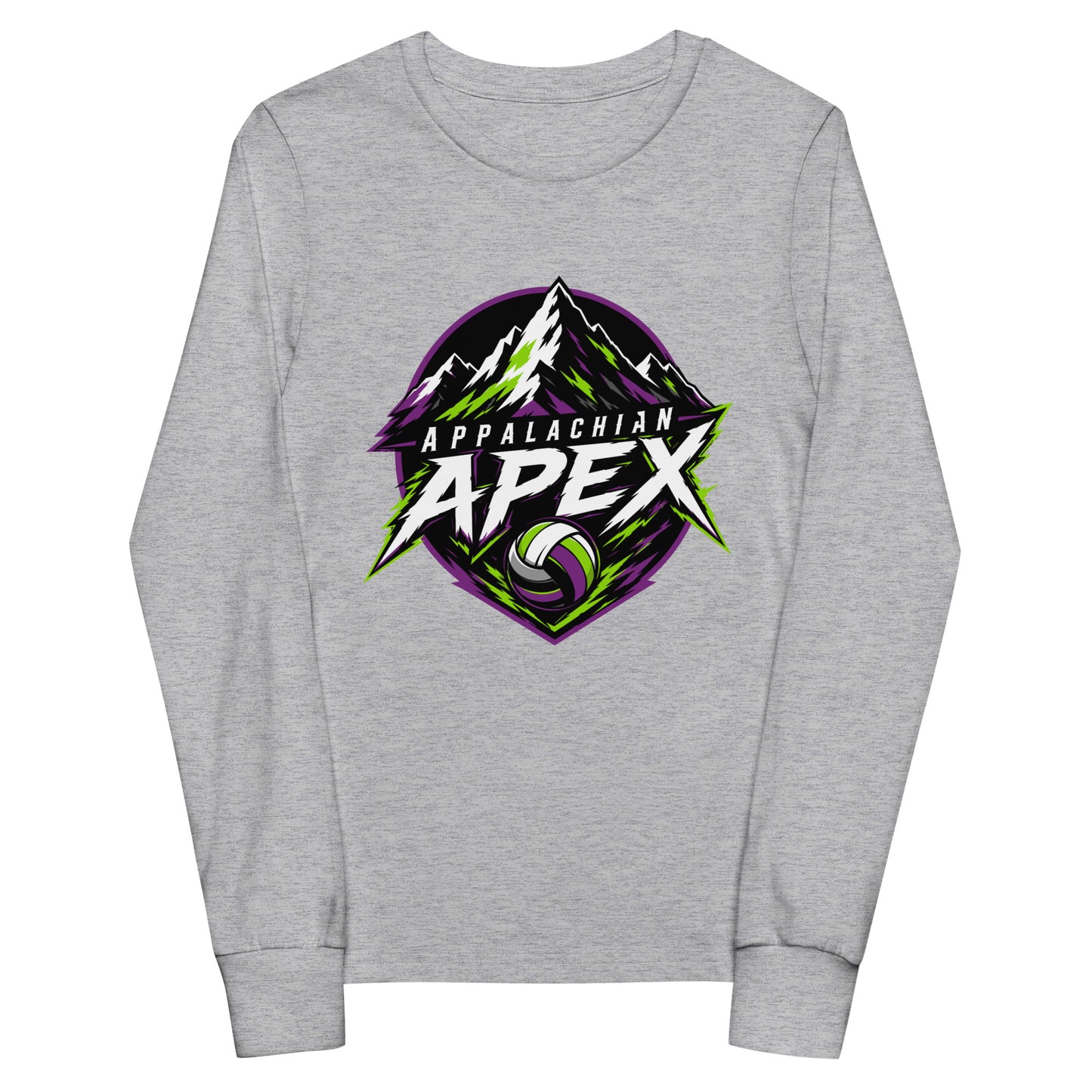 Performance | Youth Long Sleeve T-Shirt | Appalachian Apex | Summit Emblem Logo