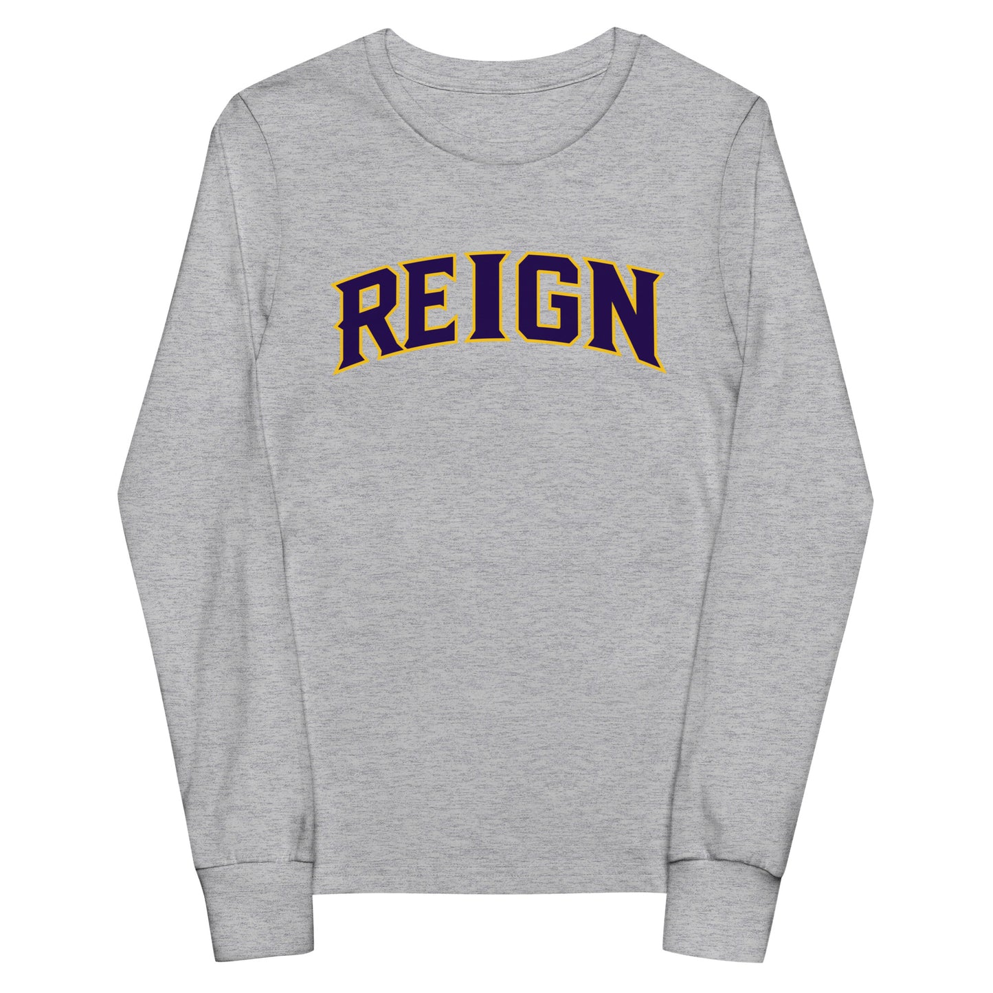 Performance | Youth Long Sleeve T-Shirt | REIGN 10U Softball | Script Logo