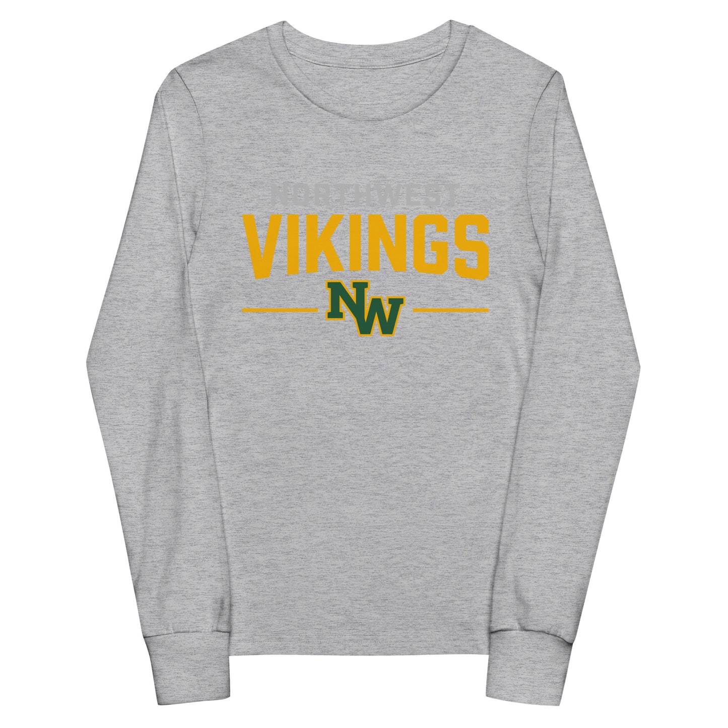 Performance | Youth Long Sleeve T-Shirt | Northwest High School | Vikings Logo