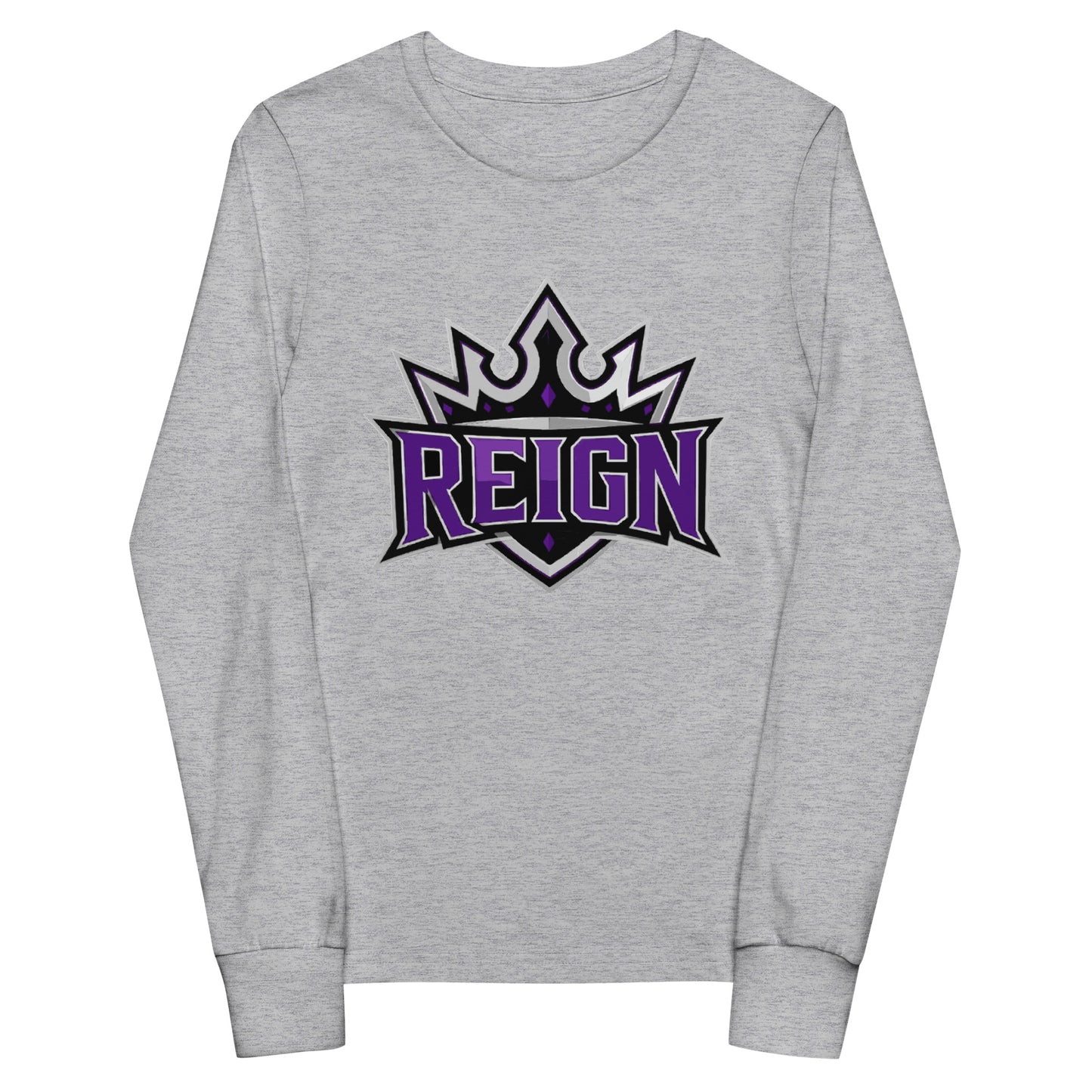 Performance | Youth Long Sleeve T-Shirt | REIGN 10U Softball | Emblem Logo