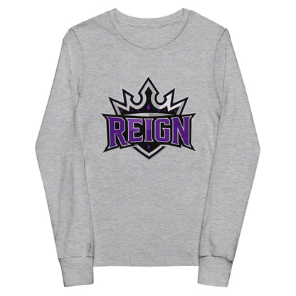 Performance | Youth Long Sleeve T-Shirt | REIGN 10U Softball | Emblem Logo