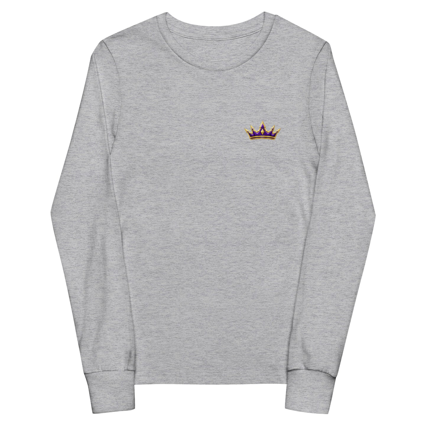 Performance | Youth Long Sleeve T-Shirt | REIGN 10U Softball | Magestic Crown Logo