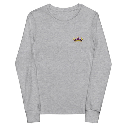 Performance | Youth Long Sleeve T-Shirt | REIGN 10U Softball | Magestic Crown Logo