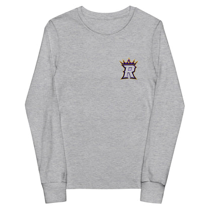 Performance | Youth Long Sleeve T-Shirt | REIGN 10U Softball | Royale Crest Logo