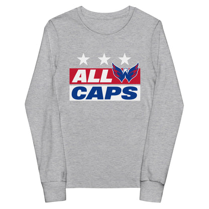 Performance | Youth Long Sleeve T-Shirt | FFYSA | Emblem Logo