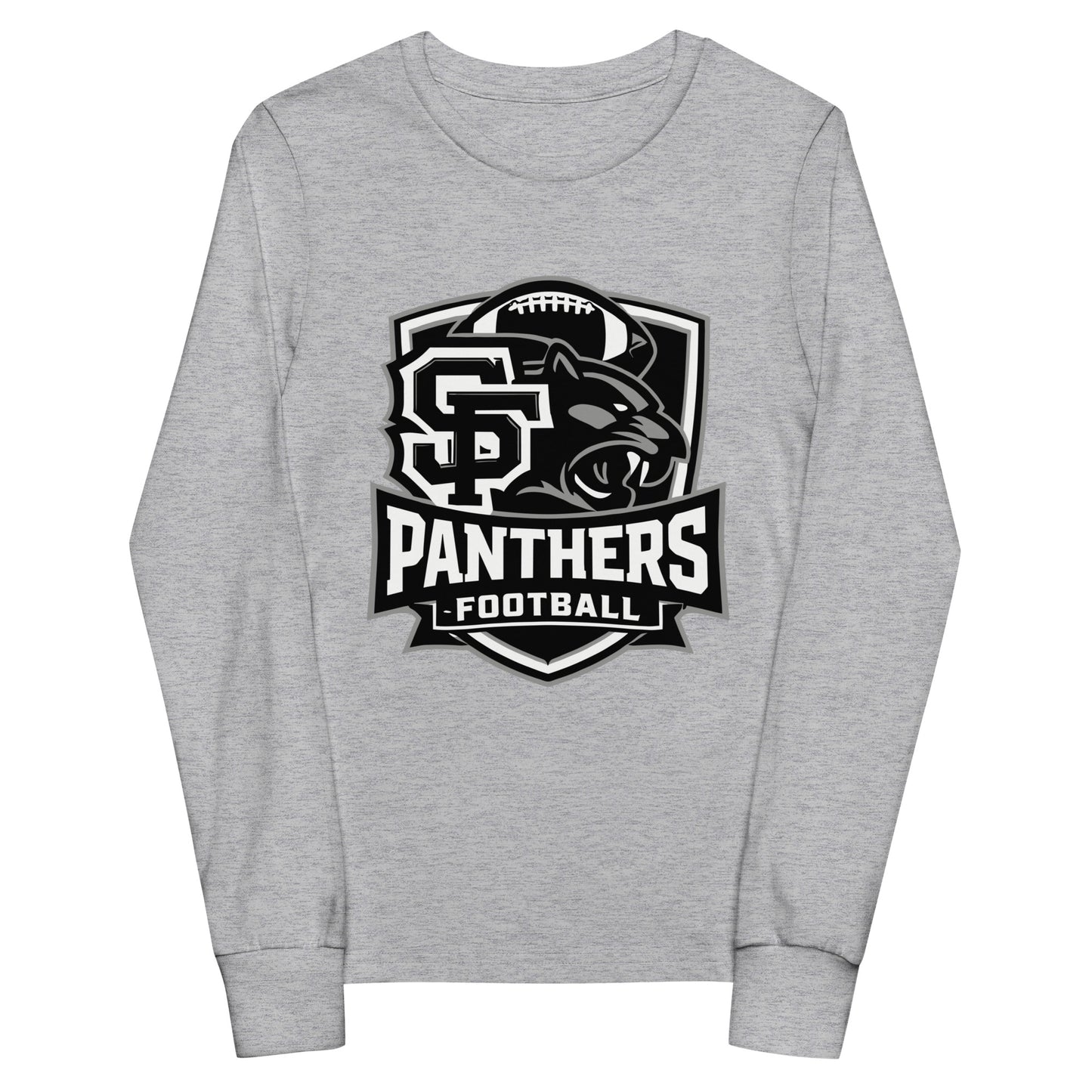 Performance | Youth Long Sleeve T-Shirt | Samuel Fels Football | Shield Logo