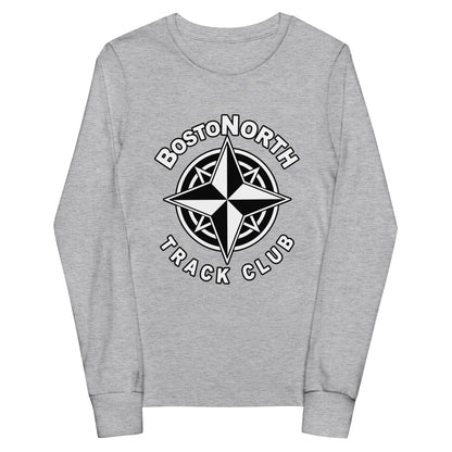 Performance | Youth Long Sleeve T-Shirt | Boston-North Track Club | Crest Logo