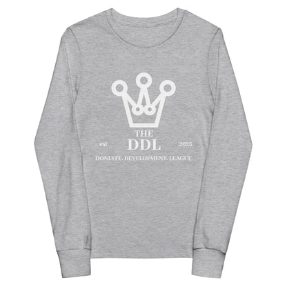Performance | Youth Long Sleeve T-Shirt | Official DDL Merchandise | Crest Logo
