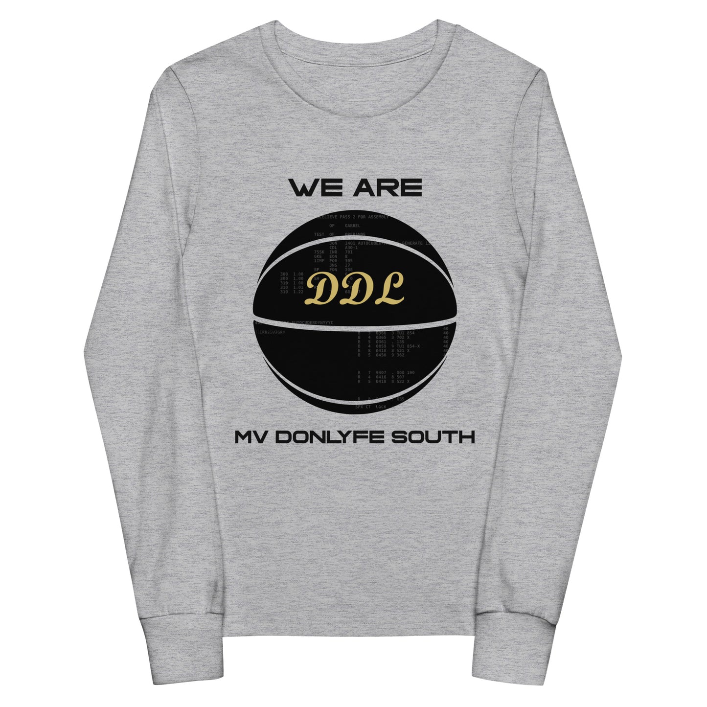 Performance | Youth Long Sleeve T-Shirt | Official DDL Merchandise | Emblem Logo