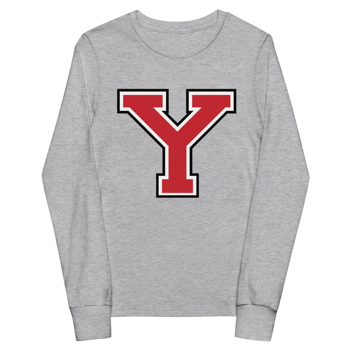 Performance | Youth Long Sleeve T-Shirt | Yukon Student Council | Y-Mark Logo