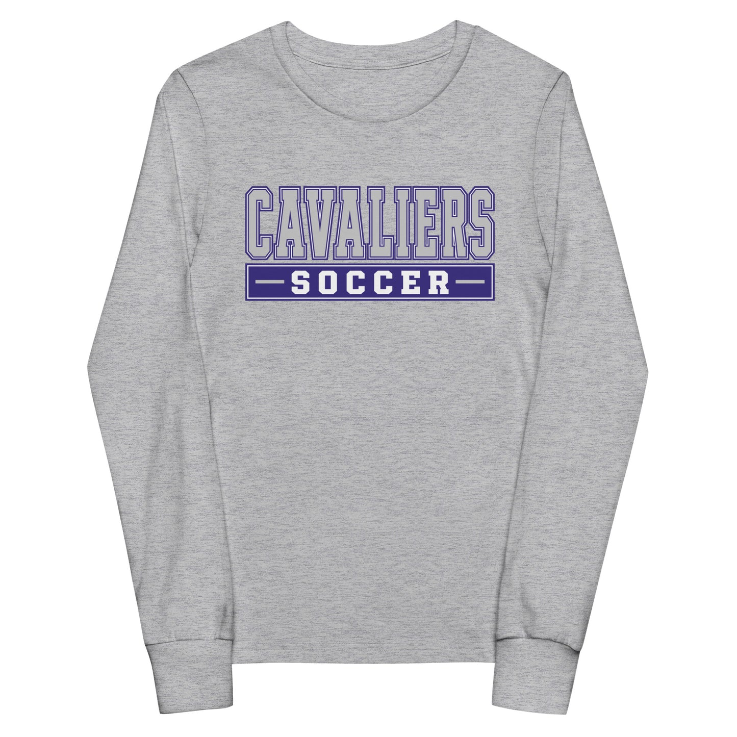 Performance | Youth Long Sleeve T-Shirt | STM Soccer | Modern Script Logo