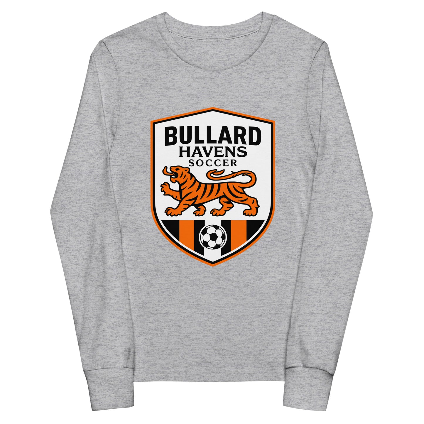Performance | Youth Long Sleeve T-Shirt | Bullard Havens Boys Soccer | Shield Logo