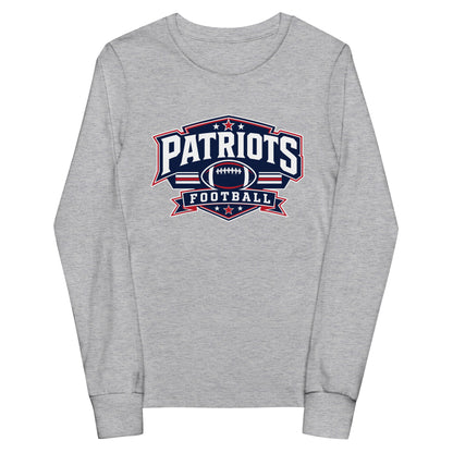 Performance | Youth Long Sleeve T-Shirt | Maximum Velocity Youth Sports | Athletics Logo