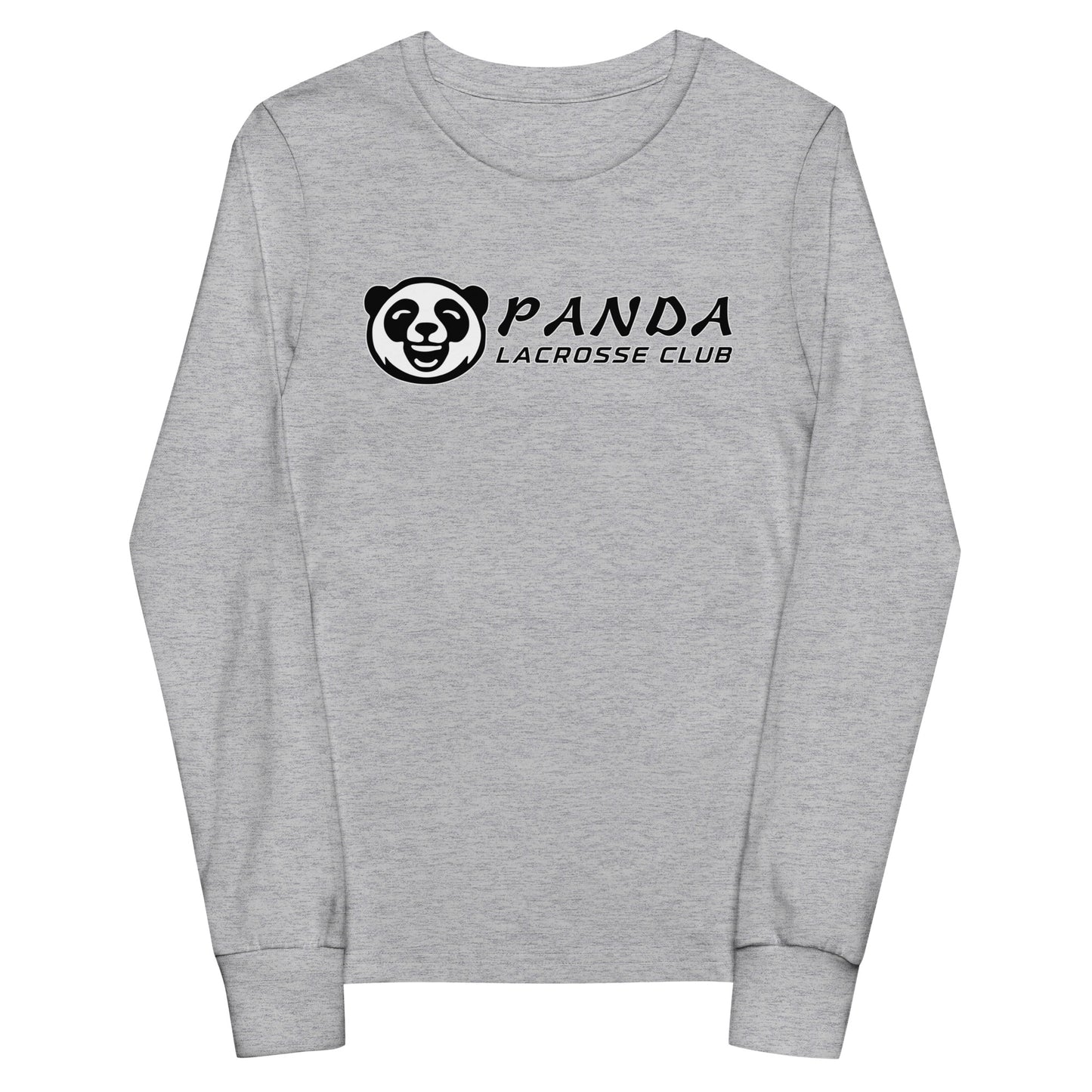 Performance | Youth Long Sleeve T-Shirt | Panda Lacrosse Club | Crest Logo