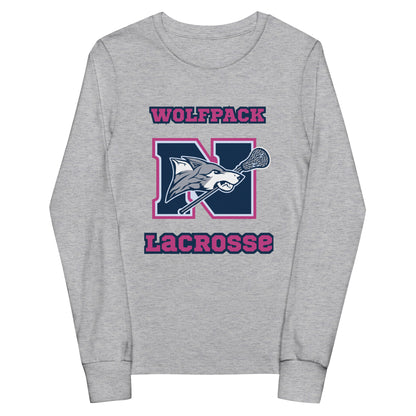Performance | Youth Long Sleeve T-Shirt | North Paulding Lacrosse | Apex Logo