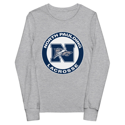 Performance | Youth Long Sleeve T-Shirt | North Paulding Lacrosse | Badge Logo