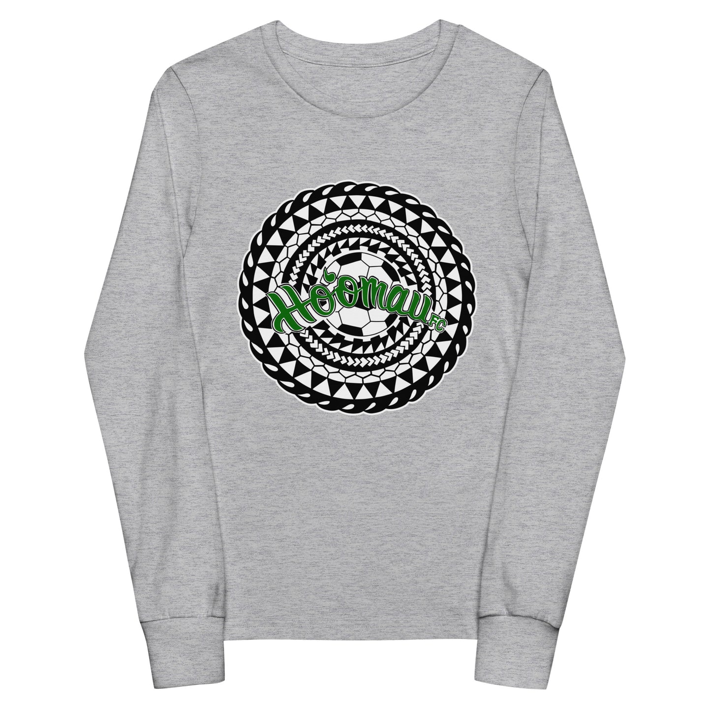 Performance | Youth Long Sleeve T-Shirt | Hoomau FC | Emblem Logo