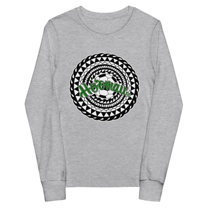 Performance | Youth Long Sleeve T-Shirt | Hoomau FC | Emblem Logo