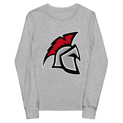 Performance | Youth Long Sleeve T-Shirt | Sanford Spartans | Emblem Logo
