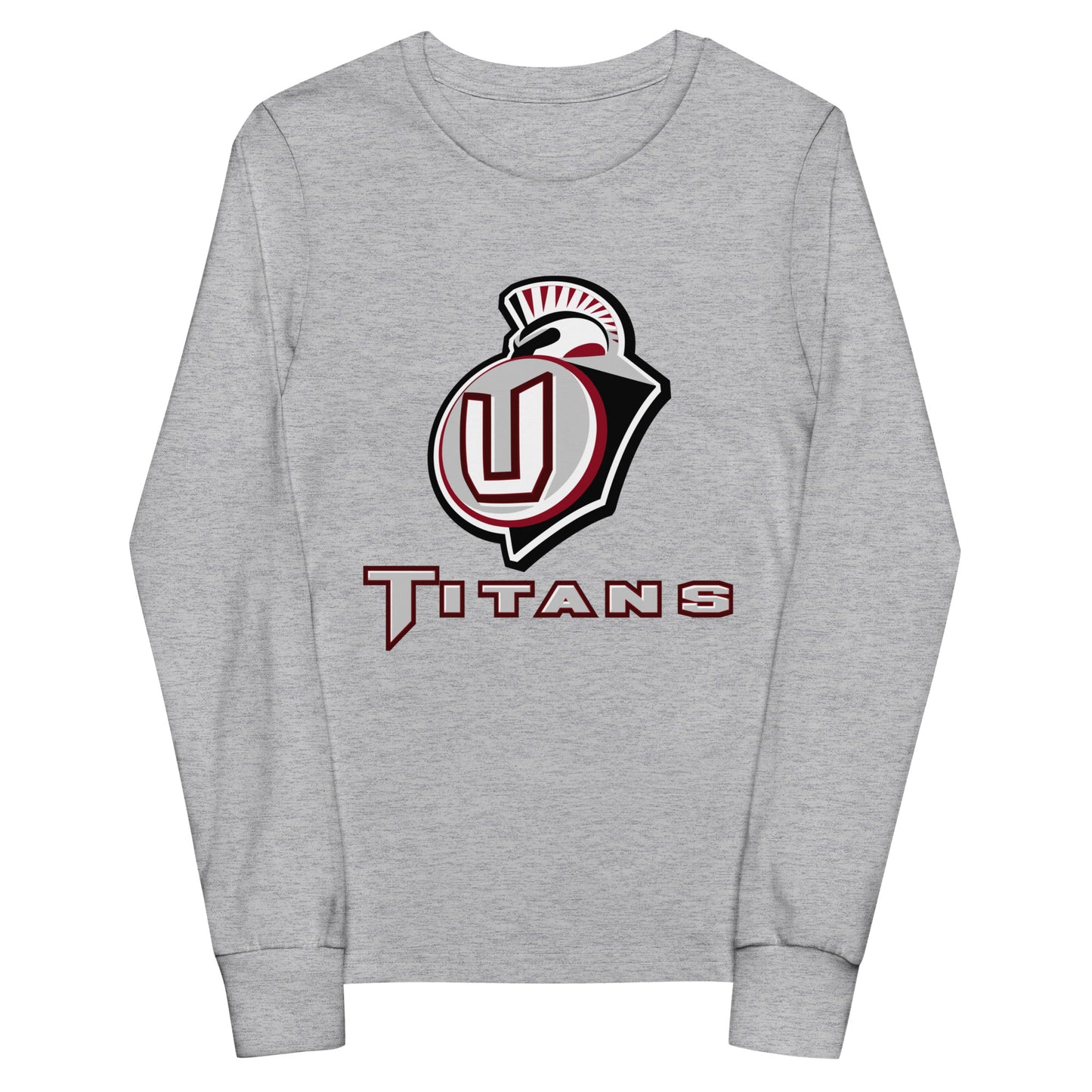 Performance | Youth Long Sleeve T-Shirt | Union Gymnastics | Emblem Logo