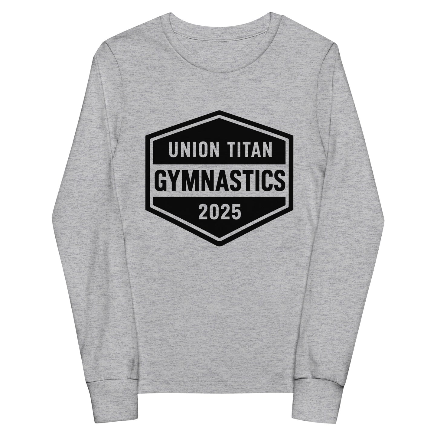 Performance | Youth Long Sleeve T-Shirt | Union Gymnastics | Vanguard Logo