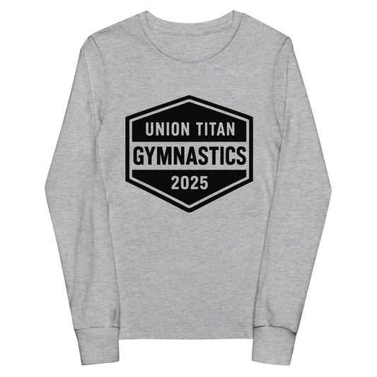 Performance | Youth Long Sleeve T-Shirt | Union Gymnastics | Vanguard Logo