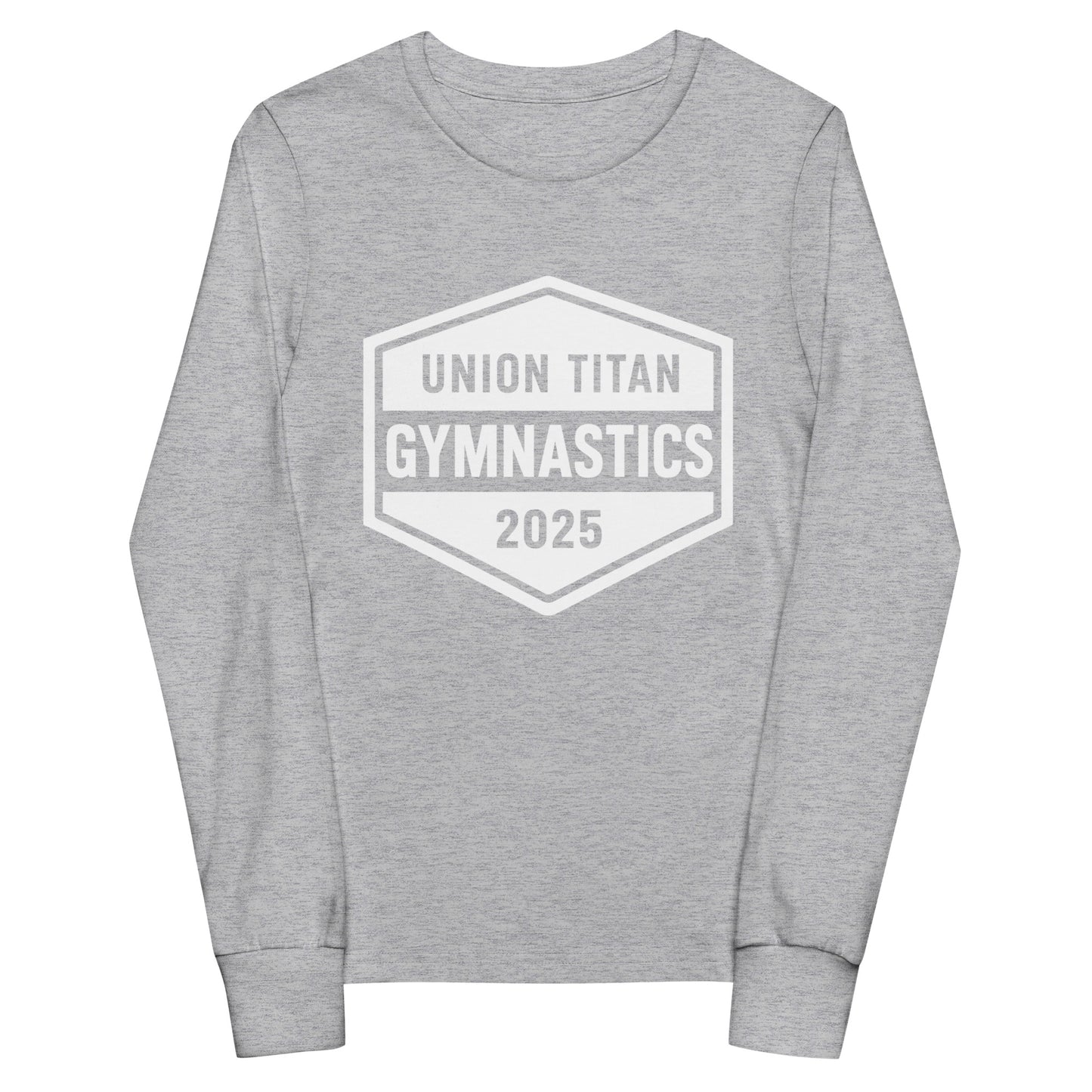 Performance | Youth Long Sleeve T-Shirt | Union Gymnastics | Valor Logo