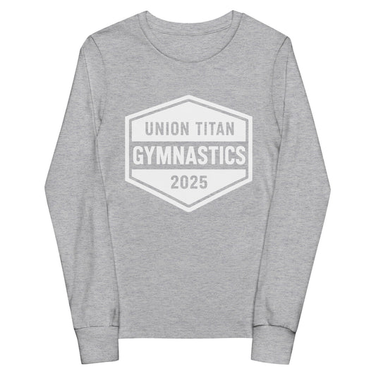 Performance | Youth Long Sleeve T-Shirt | Union Gymnastics | Valor Logo