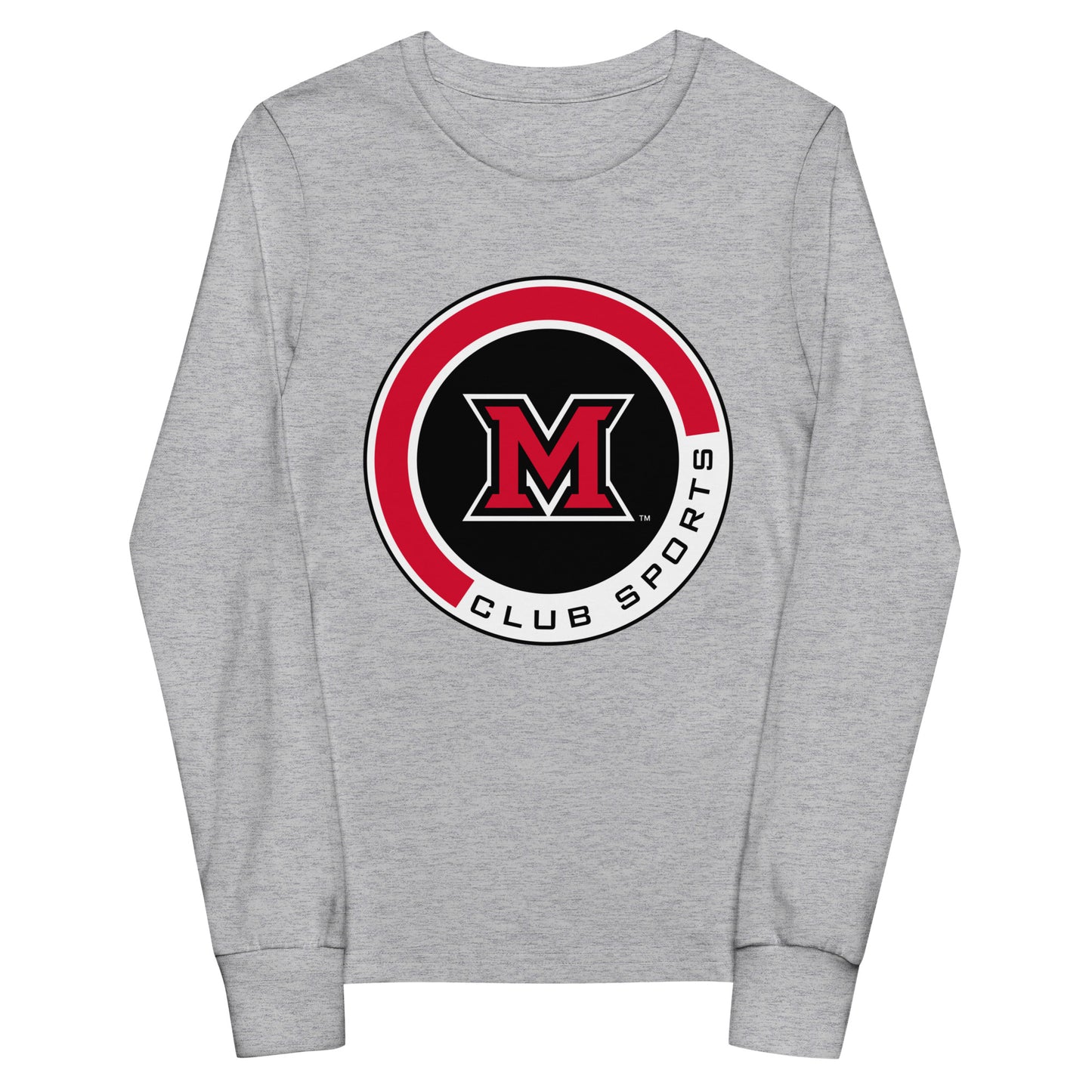 Performance | Youth Long Sleeve T-Shirt | Miami Women's Hockey | Badge Logo