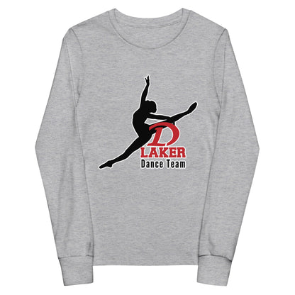 Performance | Youth Long Sleeve T-Shirt | Detroit Lakes Dance | Valor Varsity Logo