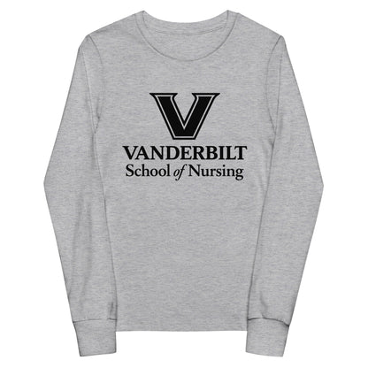 Performance | Youth Long Sleeve T-Shirt | Grand View University Nursing | Crest Logo