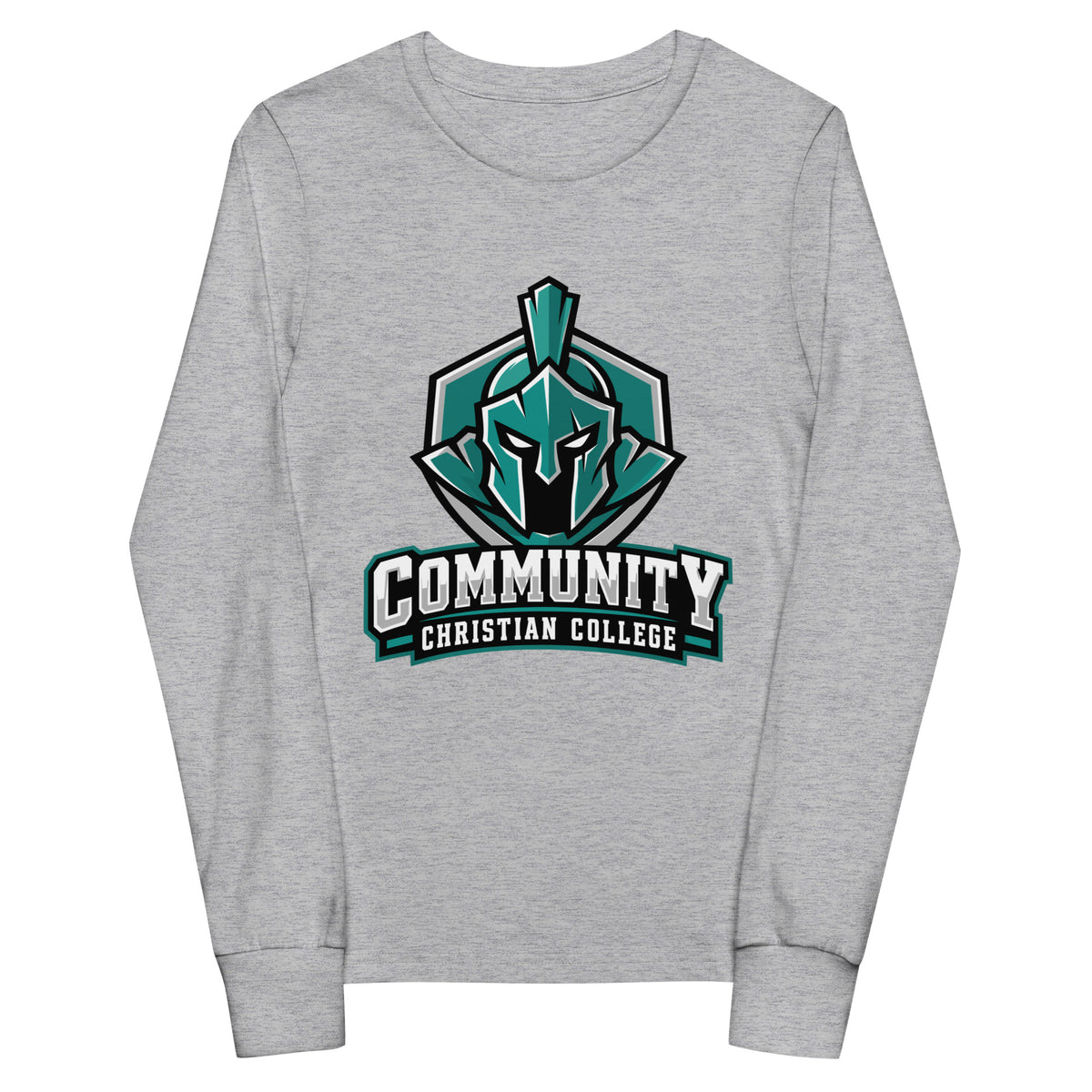 Performance | Youth Long Sleeve T-Shirt | Community Christian College | Vanguard Athletic Logo