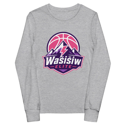 Performance | Youth Long Sleeve T-Shirt | Wašišiw Elite | Emblem Logo