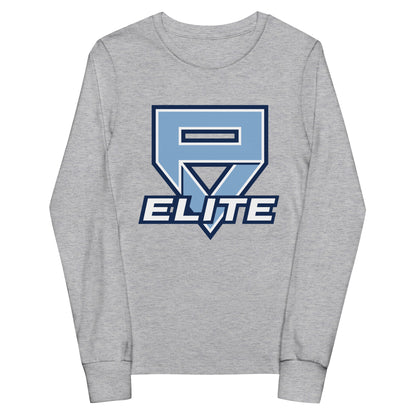 Performance | Youth Long Sleeve T-Shirt | PV Elite 7U Baseball | Emblem Logo