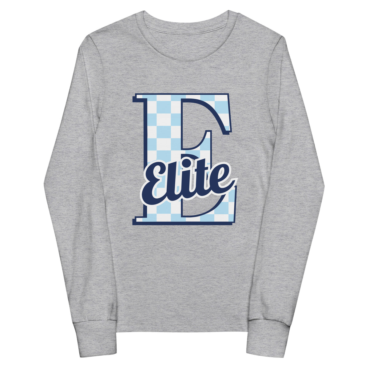 Performance | Youth Long Sleeve T-Shirt | PV Elite 7U Baseball | Elite Mark Logo