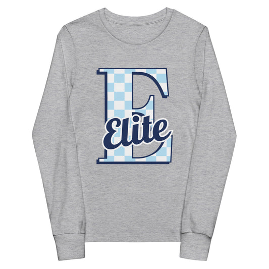 Performance | Youth Long Sleeve T-Shirt | PV Elite 7U Baseball | Elite Mark Logo