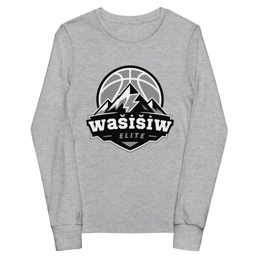 Performance | Youth Long Sleeve T-Shirt | Wašišiw Elite | Shield Logo