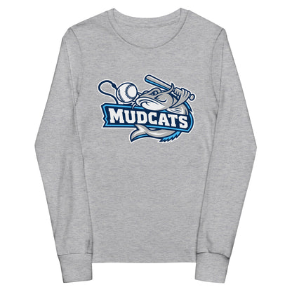Performance | Youth Long Sleeve T-Shirt | Geneseo Mudcats | Crest Logo