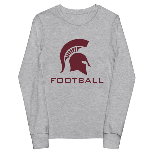 Performance | Youth Long Sleeve T-Shirt | Turpin Football | Lettermark Logo