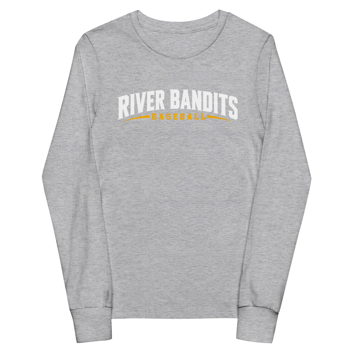 Performance | Youth Long Sleeve T-Shirt | South Bend River Bandits | Lettermark Logo