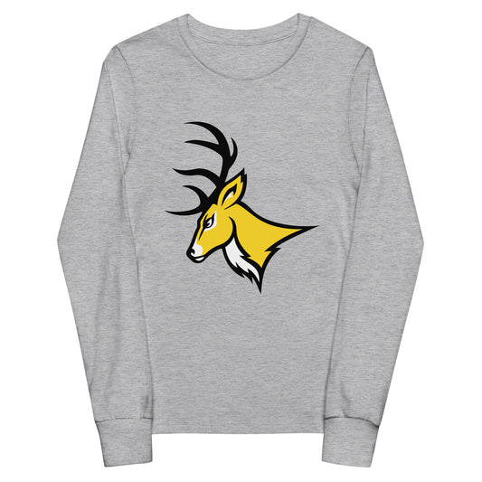 Performance | Youth Long Sleeve T-Shirt | West Milford Indoor Track & Field Team | Crest Logo